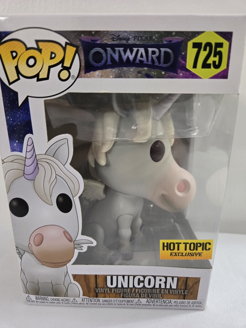 Funko Pop! Disney Pixar Onward Unicorn #725 Hot Topic Exclusive 2019